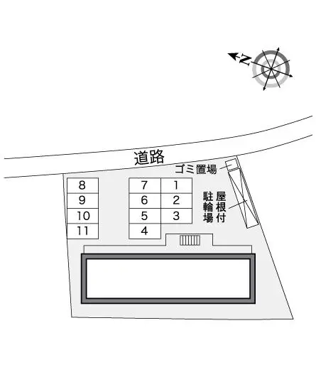 ★手数料０円★相模原市緑区相原２丁目　月極駐車場（LP）